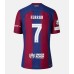 Billige Barcelona Ferran Torres #7 Hjemmebane Fodboldtrøjer 2023-24 Kortærmet